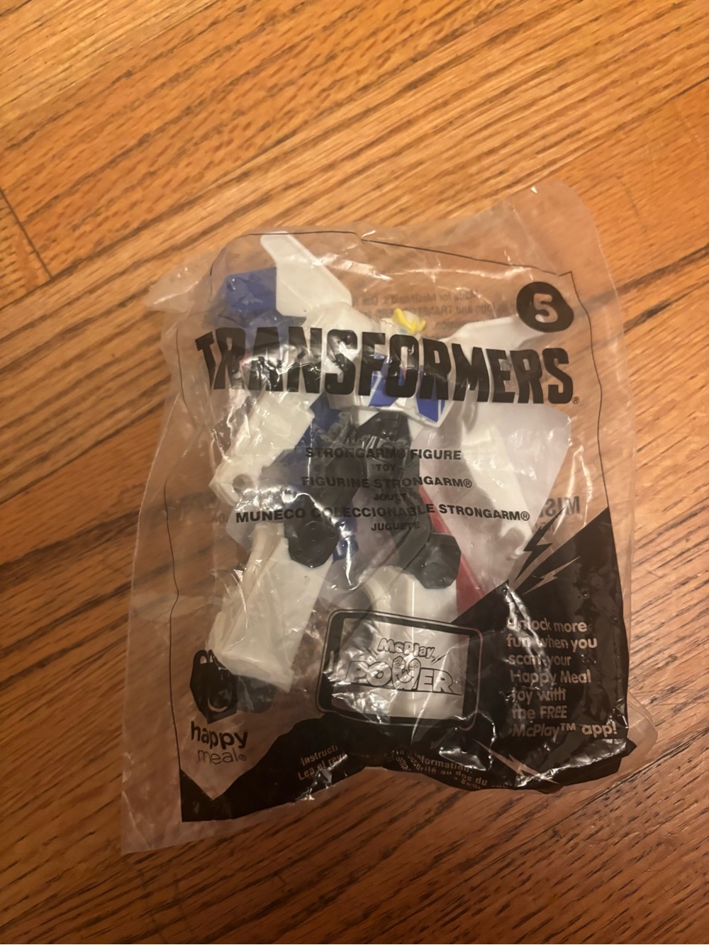 Transformers #5 2016 McDonald's Happy Meal Toys - New
